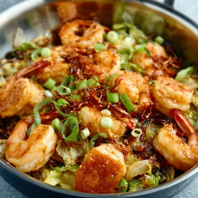 DECONSTRUCTED SHRIMP EGG ROLL IN A BOWL