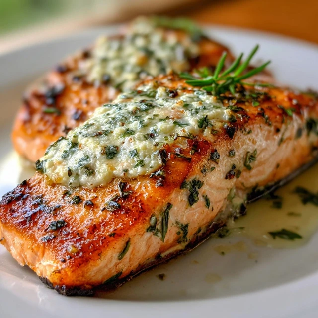 EFFORTLESS CREAMY BAKED BOURSIN SALMON