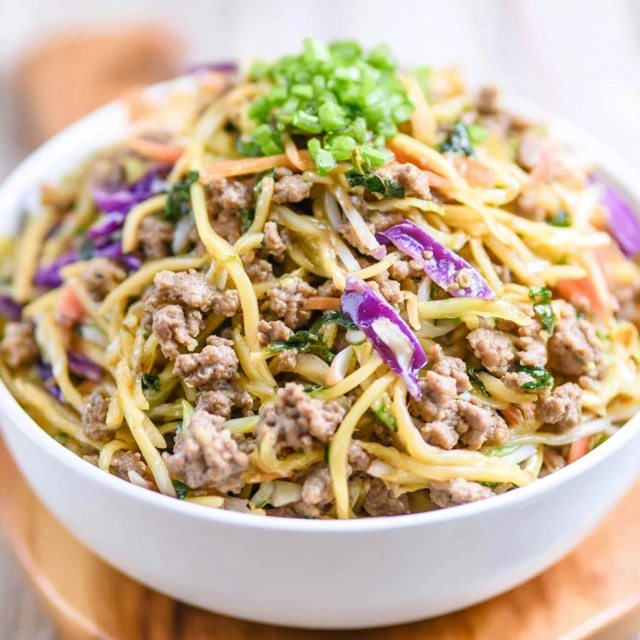 GUILT FREE 15 MINUTE EGG ROLL IN A BOWL