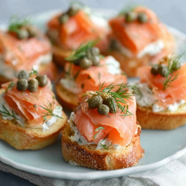 PARTY PERFECT SMOKED SALMON APPETIZERS