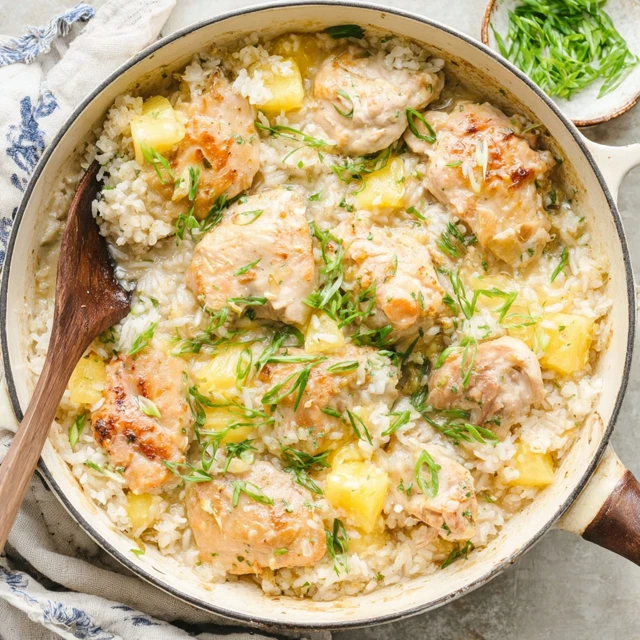 PINEAPPLE CHICKEN & RICE TROPICAL DREAM