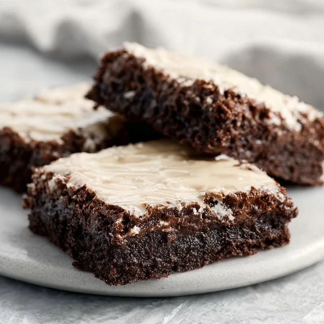 RICH FUDGY BAILEYS IRISH CREAM BROWNIES