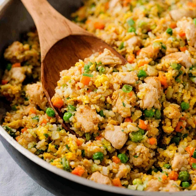 THE SECRET TO RESTAURANT CHICKEN FRIED RICE