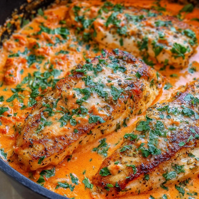 Crispy Tilapia in Roasted Pepper Sauce Recipe