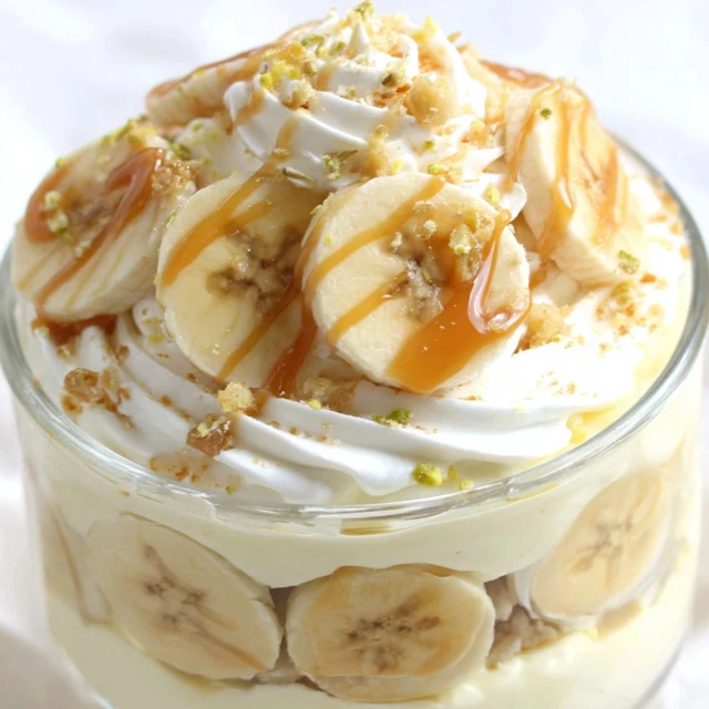 Banana Caramel Cream Dessert Recipe