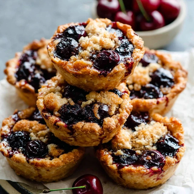 Mini Cherry Pie Bites Recipe