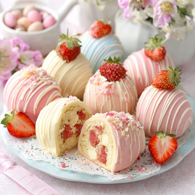 Strawberry Shortcake Easter Egg Bombs Recipe