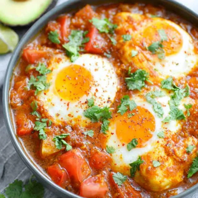 Spicy Egg Curry with Tomatoes Recipe