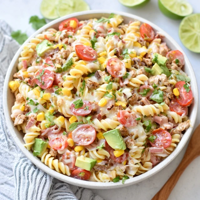 Taco Pasta Salad Recipe