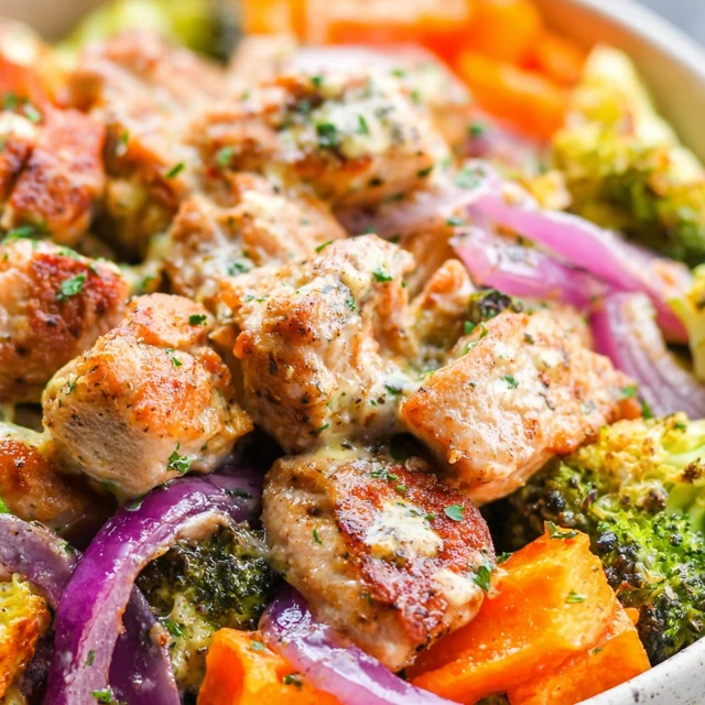 Maple Dijon Chicken Bowl Recipe