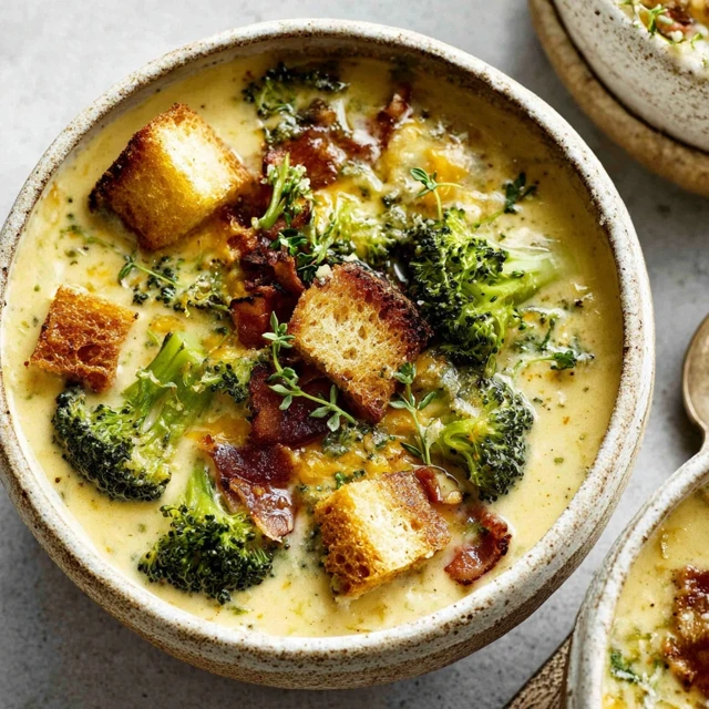 Broccoli Cheddar Soup Recipe