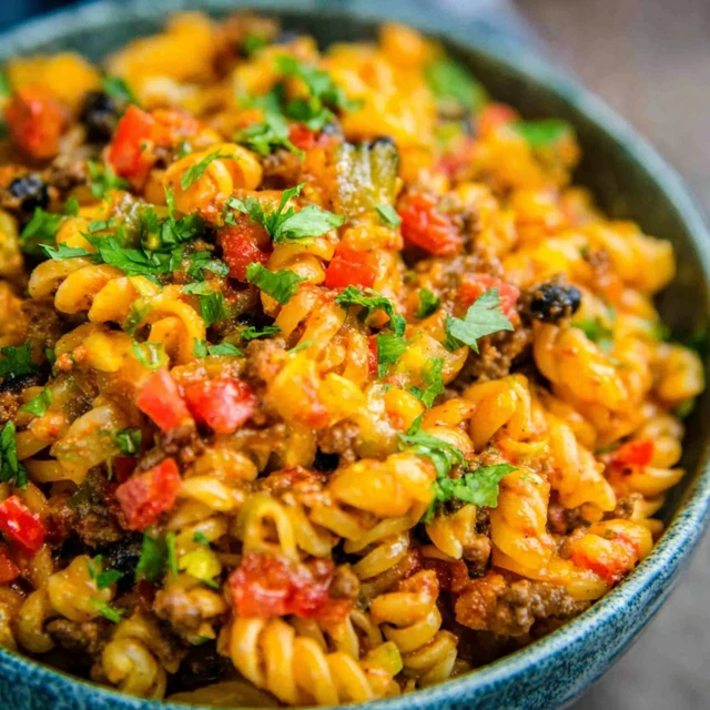 Nacho Taco Pasta Salad Recipe