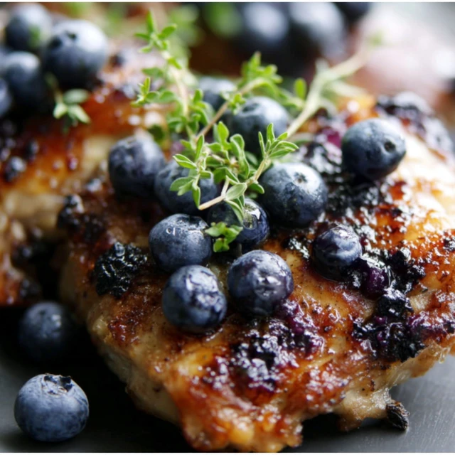 Blueberry Thyme Chicken Recipe