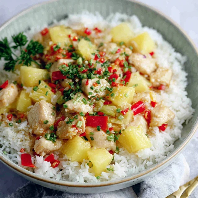 Pineapple Chicken and Rice Recipe