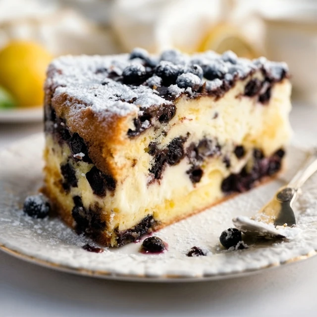 Lemon Blueberry Cake Recipe