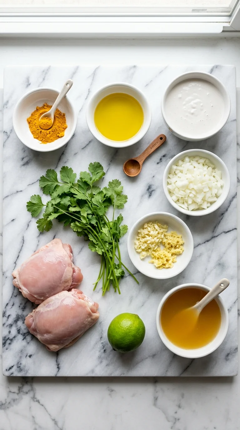 Brazilian Coconut Chicken Ingredients