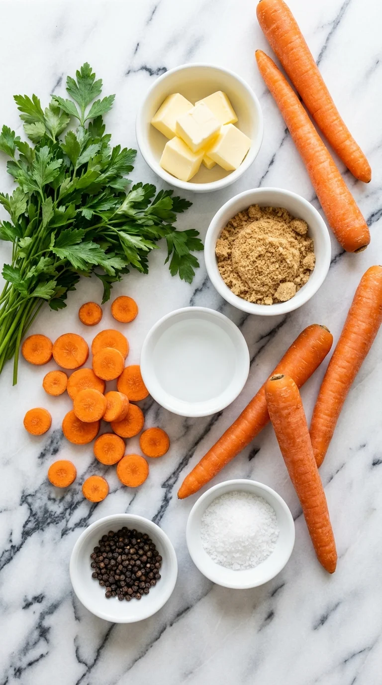 Brown Sugar Glazed Carrots Ingredients