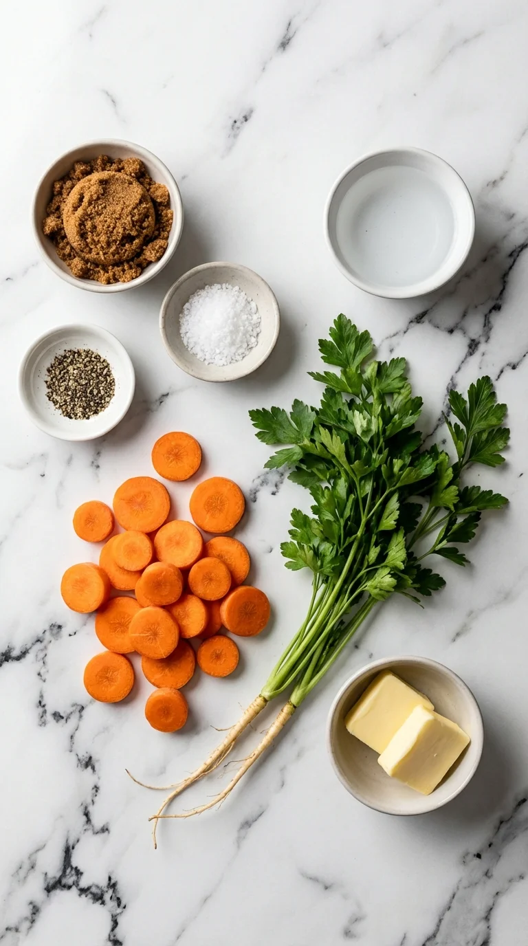 Brown Sugar Glazed Carrots Ingredients