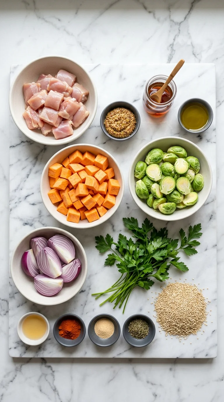 Maple Dijon Chicken Bowl Ingredients