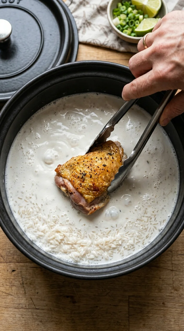 How to Make Coconut Chicken & Rice