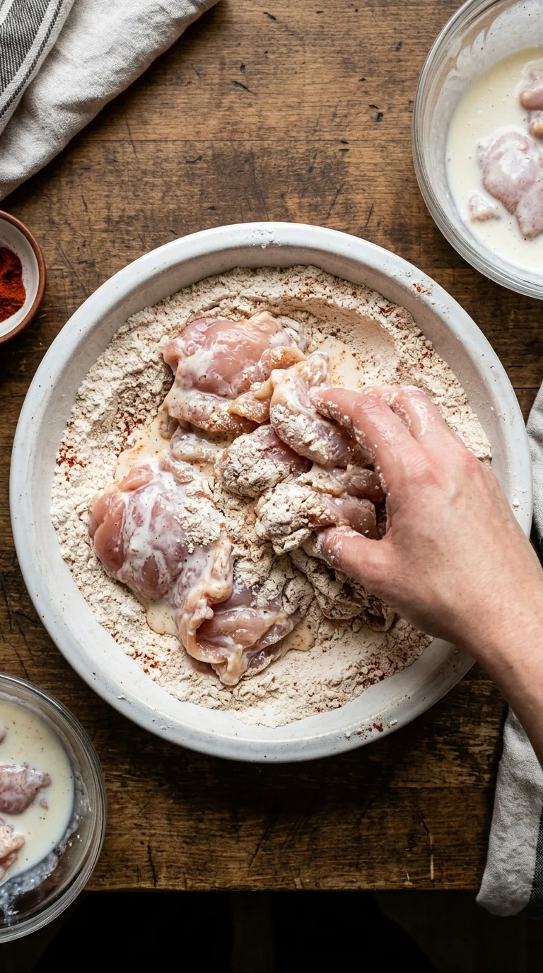 How to Make Crispy Honey Hot Chicken Salad