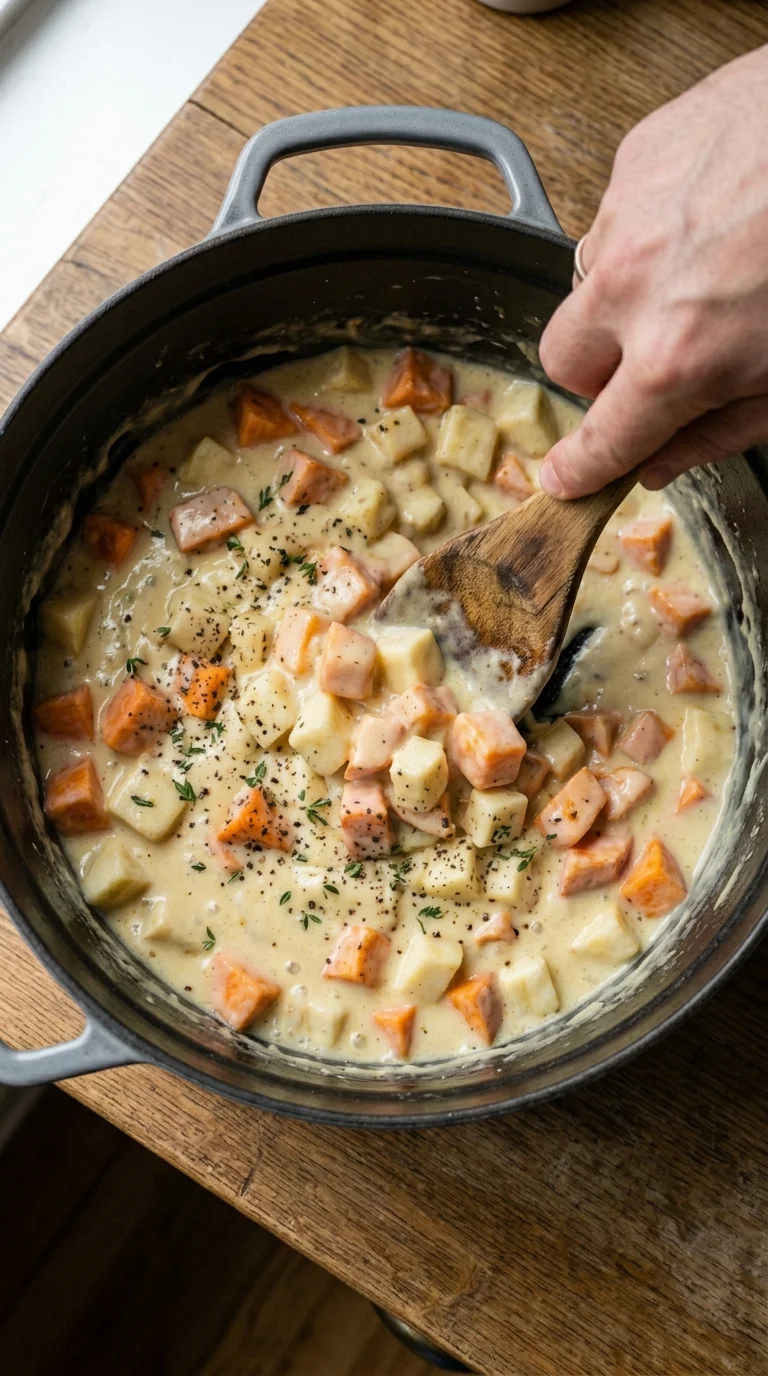 How to Make Creamy Winter Vegetable Casserole