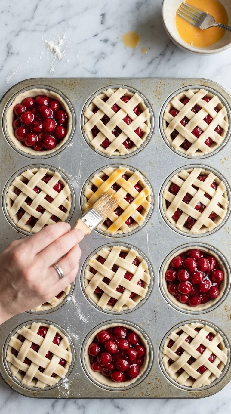 How to Make Mini Cherry Pie Bites