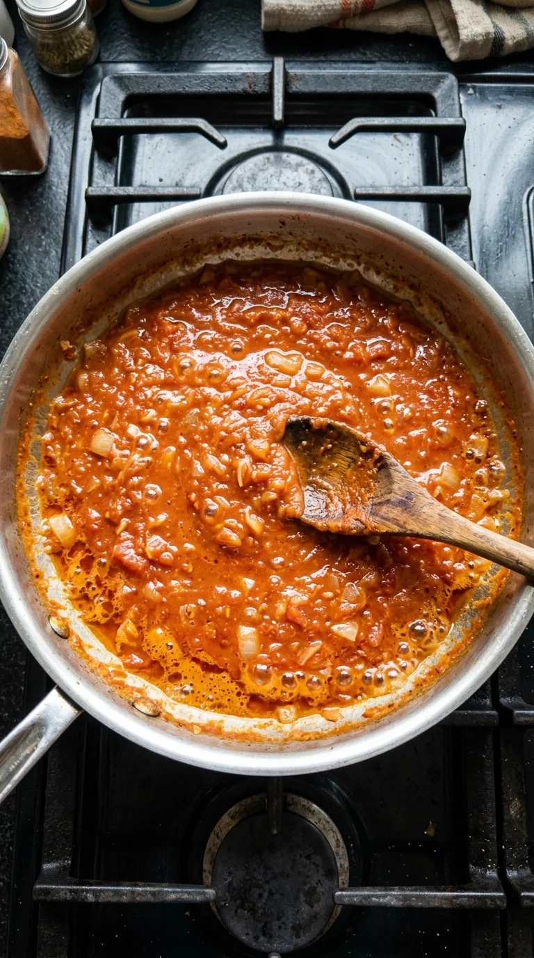 How to Make Spicy Egg Curry with Tomatoes