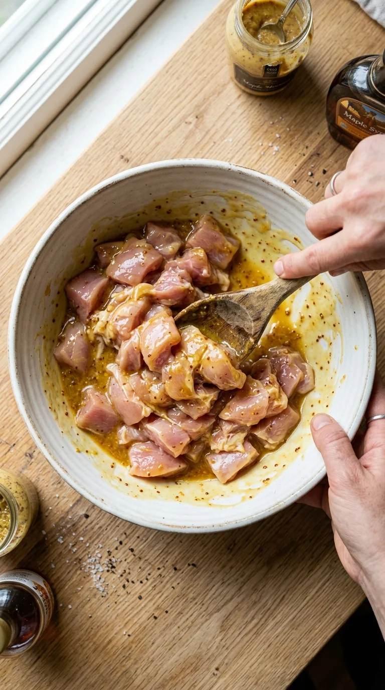 How to Make Maple Dijon Chicken Bowl