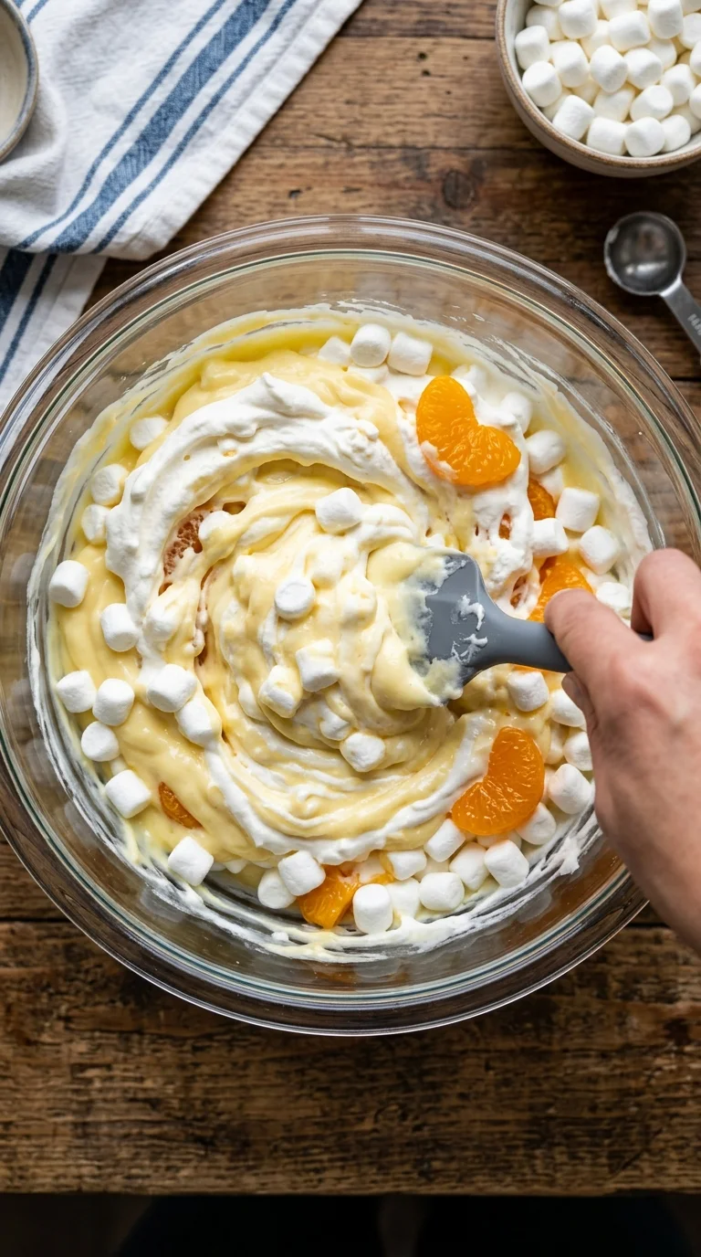 How to Make Hawaiian Cheesecake Salad