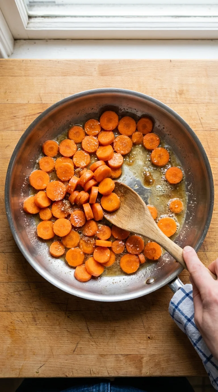 How to Make Candied Carrots with Butter Sauce