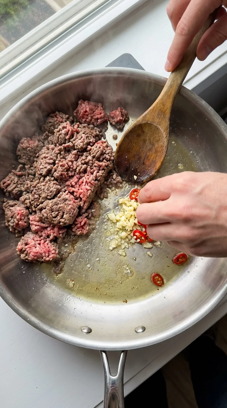 How to Make Thai Basil Beef Rolls