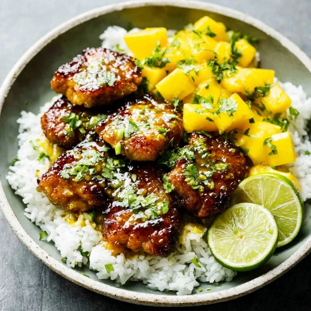 ALOHA TROPICAL HAWAIIAN CHICKEN WITH COCONUT RICE