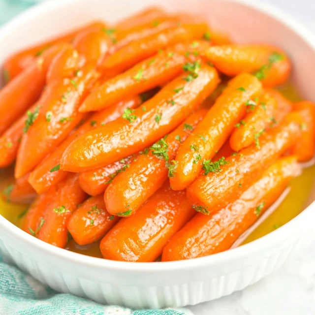 BROWN SUGAR GLAZED CARROTS THAT MELT