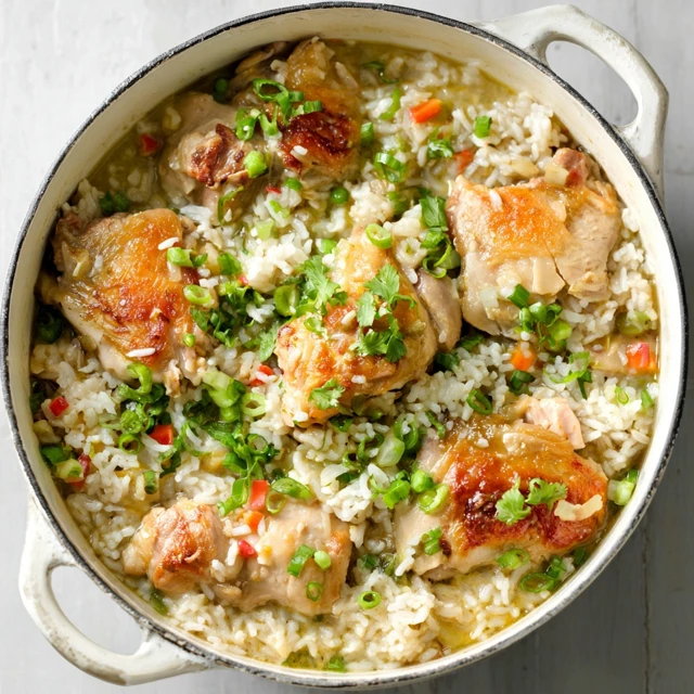 COCONUT CHICKEN & RICE FOR TWO