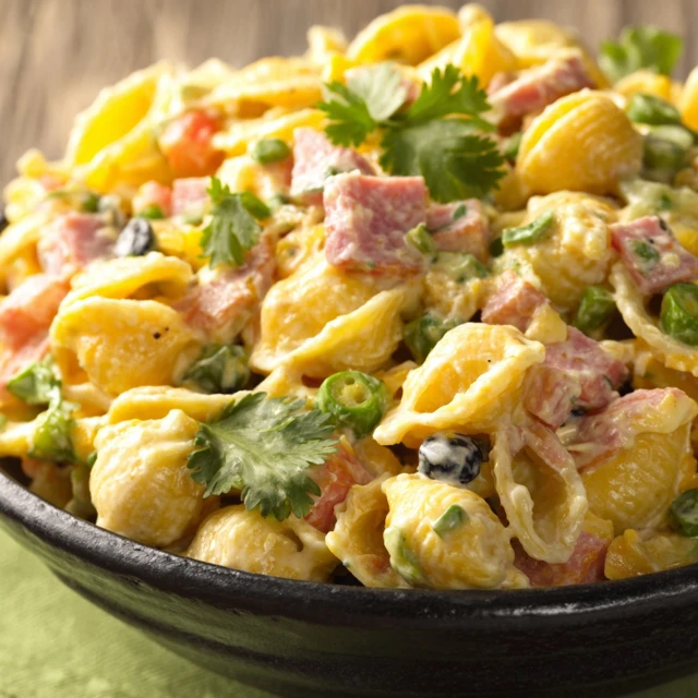 CREAMY RANCH TACO PASTA SALAD POTLUCK WINNER