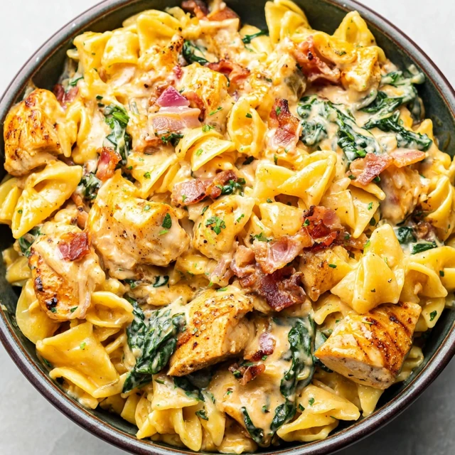 CREAMY TUSCAN CHICKEN PASTA UNDER 30