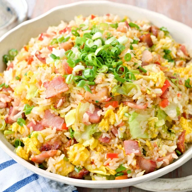 CRISPY BACON FRIED RICE PERFECTION
