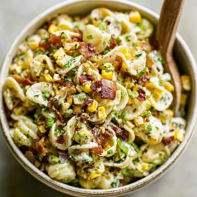 CROWD PLEASING MEXICAN STREET CORN PASTA SALAD
