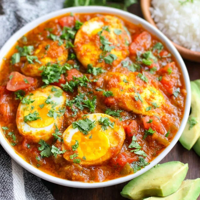 FIERY TOMATO SPICY EGG CURRY