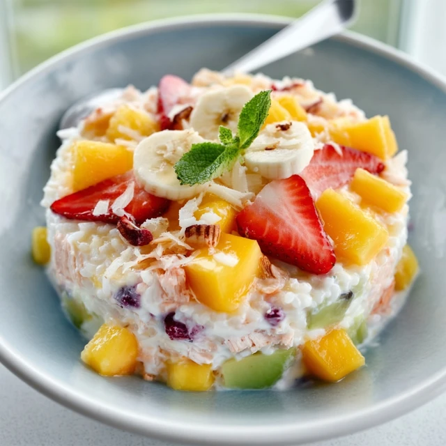 HAWAIIAN CHEESECAKE SALAD YOUR POTLUCK FAVORITE