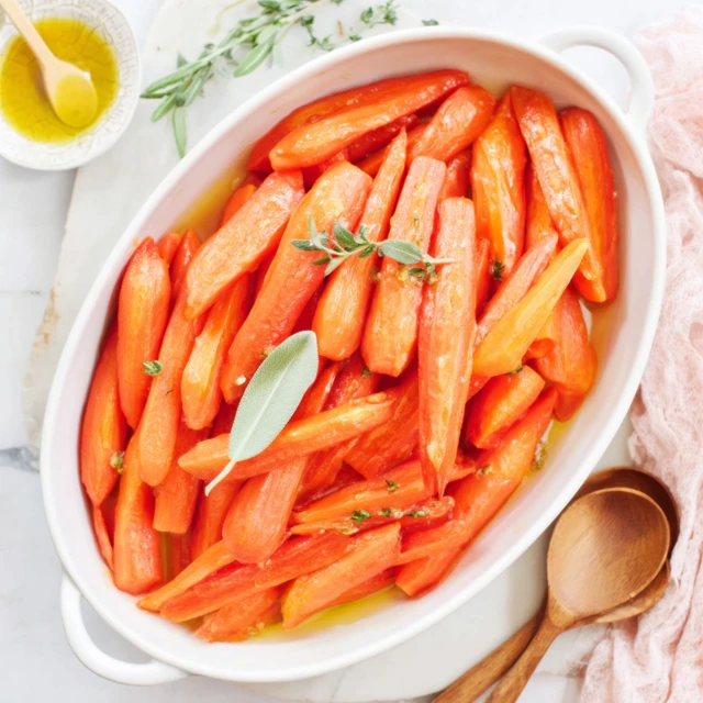 IRRESISTIBLE CANDIED CARROTS WITH BUTTER SAUCE
