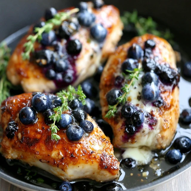 SAVORY BLUEBERRY THYME CHICKEN MAGIC