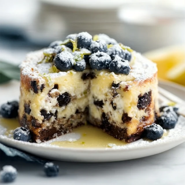 ZESTY LEMON BLUEBERRY CAKE PERFECTION